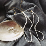 Freshwater Pearls Basic Chain Choker Necklace For Female