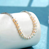 Beaded Pearl Choker Necklace for a Touch of Elegance