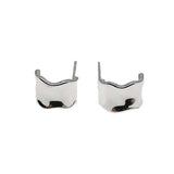 S925 Sterling Silver Irregular Curve Lace Niche Stud Earrings