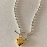 925 Sterling Silver Heart Bracelet Wrap Jewelry