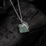 S925 Silver Natural Stone Jewelry Set for Women