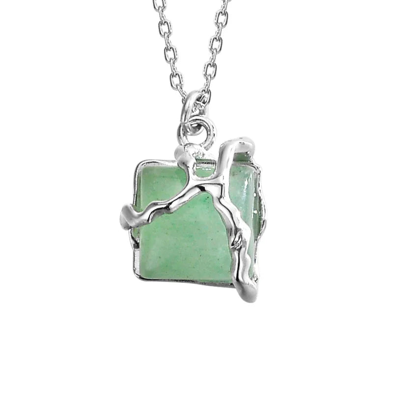 S925 Silver Natural Stone Jewelry Set for Women