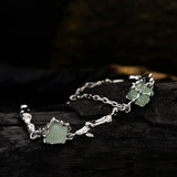 S925 Silver Natural Stone Jewelry Set for Women