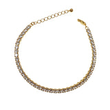S925 Silver 3mm Zircon Bracelet