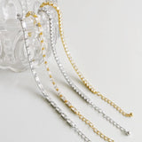 S925 Silver 3mm Zircon Bracelet