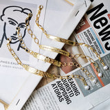 S925 Baroque Pearl Letter Bracelet Bangle Chain for Female Jewelry