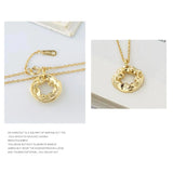 S925 Hollow Pendant Clavicle Chain Necklace