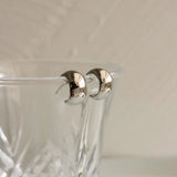 Sterling Silver Geometric Stud Earrings