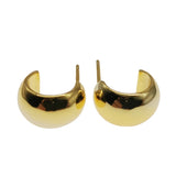 Sterling Silver Geometric Stud Earrings