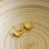 Sterling Silver Geometric Stud Earrings