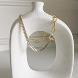 S925 Silver Micro Pave Choker Necklace Zircon Bracelet Jewelry