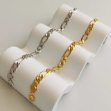 S925 Cuban Chain Bracelet 6mm Hip-hop Vintage Style for Women