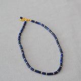 Vintage Boho Stone Beads Choker Necklace Chain Jewelry