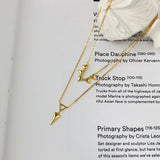 925 Sterling Silver Double Layer Necklace Pendant