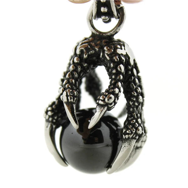 Unisex 316L Stainless Steel Pendant Charm Eagle Dragon Claw Pendant