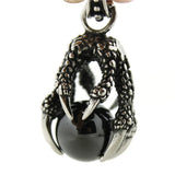 Unisex 316L Stainless Steel Pendant Charm Eagle Dragon Claw Pendant