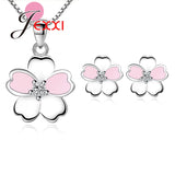Stylish Flower Pendant Jewelry Sets for Women