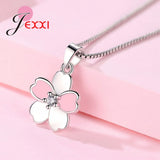 Stylish Flower Pendant Jewelry Sets for Women