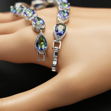 Rainbow Water Drop Charm Bracelet - Big Promotion