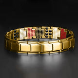 Adjustable Magnetic Therapy Bracelet for Couples