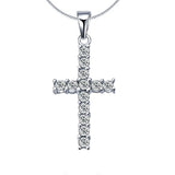 Hip Hop Men's Diamond Cross Necklace