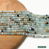 Amazonite Stone Beads 2x3 3x4 5x6mm DIY Jewelry Spacer Bulk Accessories
