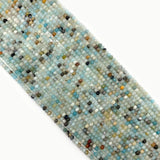Amazonite Stone Beads 2x3 3x4 5x6mm DIY Jewelry Spacer Bulk Accessories
