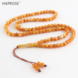 Amber tasbih bracelets Islamic muslim tasbih Allah Vase Shape