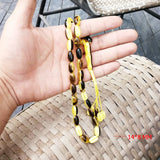 Ambers Tasbih 33 Muslim Rosary Resin Beads Islamic Misbaha Mastkhan