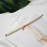 Freshwater Pearls Flower Bracelets for Women Beads Jewelry