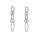 Bohemian Twist Ring Circle Earrings for Women