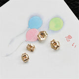 American 14K Filled Earplugs Ear Plugs 1 pair DIY Earrings Accessories