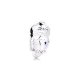 Sterling Silver American Bald Eagle Charm for Bracelet Making