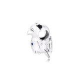 Sterling Silver American Bald Eagle Charm for Bracelet Making