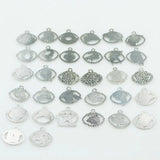 10pcs/Lot Cowboy Star Enamel Dangle Charms DIY Necklace Pendant Bracelets