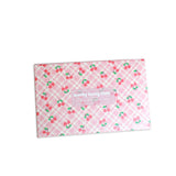 Small Floral Silver Cloth 7*10cm Deerskin Velvet Jewelry Polishing Tool
