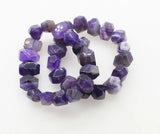 Amethyst 13*18mm Faceted Bracelet 7.5in