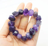 Amethyst 13*18mm Faceted Bracelet 7.5in