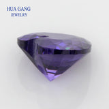 Amethyst CZ Heart Shape Stone Loose For DIY Jewelry Making