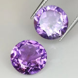 Amethyst Round Cut 10mm Gemstone