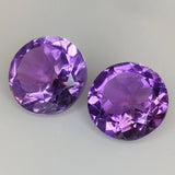 Amethyst Round Cut 10mm Gemstone