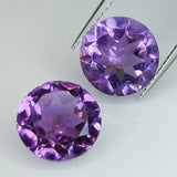 Amethyst Round Cut 10mm Gemstone