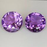Amethyst Round Cut 10mm Gemstone