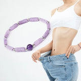 Amethyst Wristband Bangle Stress Relief Crystal Yoga Jewelry