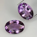 Amethyst Oval Cut 14x10mm 2pcs