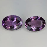 Amethyst Oval Cut 14x10mm 2pcs