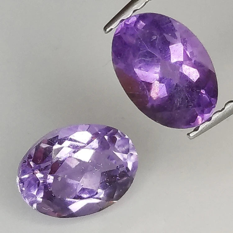 Amethyst Oval Cut 7x5mm 10pcs Loose Gemstone