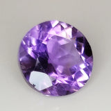 9mm Round Cut Amethyst 5pcs