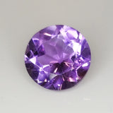 9mm Round Cut Amethyst 5pcs