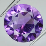 9mm Round Cut Amethyst 5pcs